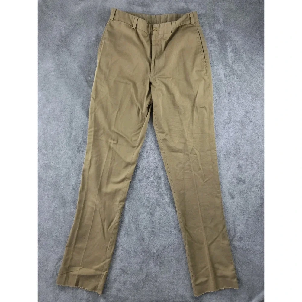 NWT-Bills Khakis M2-BKTB Beige Chino Pants Mens 34 Classic Fit MSRP $165